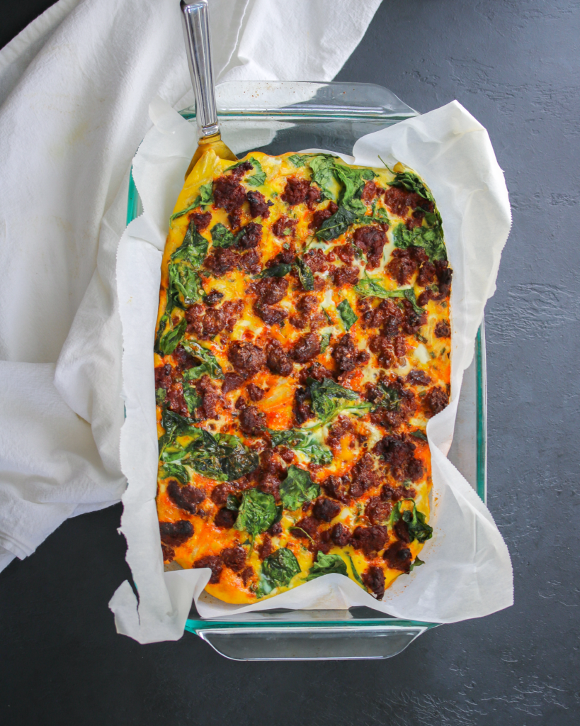 Easy Chorizo Breakfast Bake | Paleo, Keto – Just Jessie B