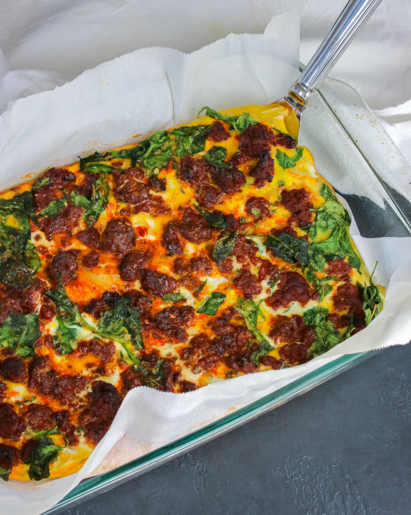 Easy Chorizo Breakfast Bake | Paleo, Keto – Just Jessie B