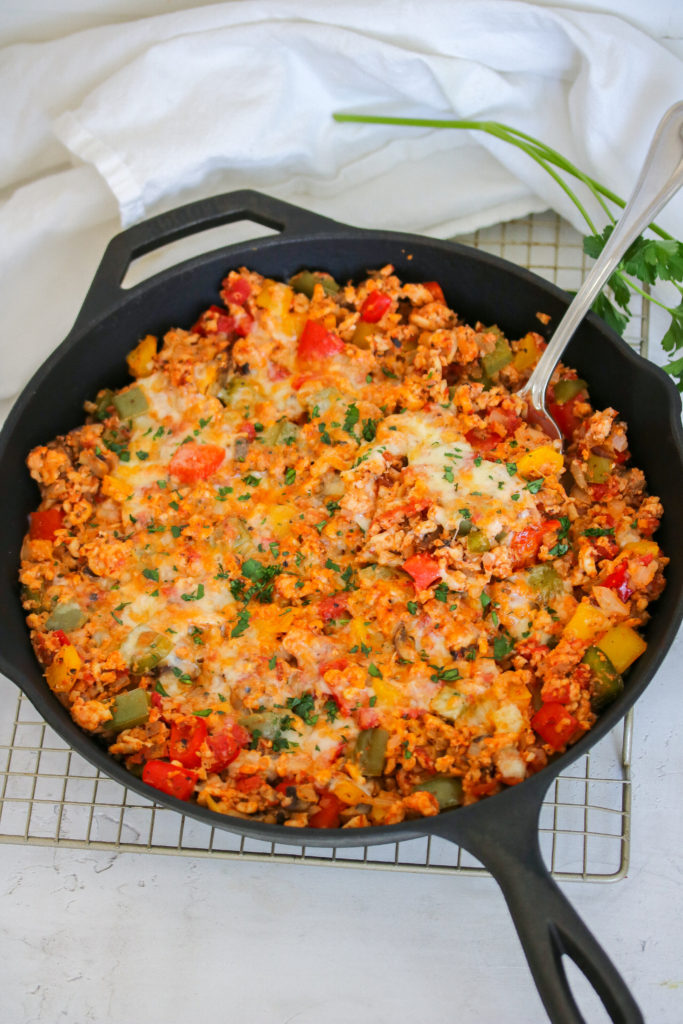 Skillet Stuffed Peppers :: An Easy, Healthy One Pan Dinner! - Raising  Generation Nourished