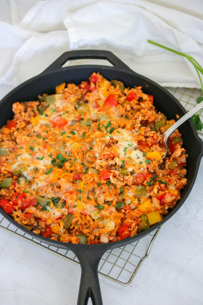Skillet Stuffed Peppers :: An Easy, Healthy One Pan Dinner! - Raising  Generation Nourished