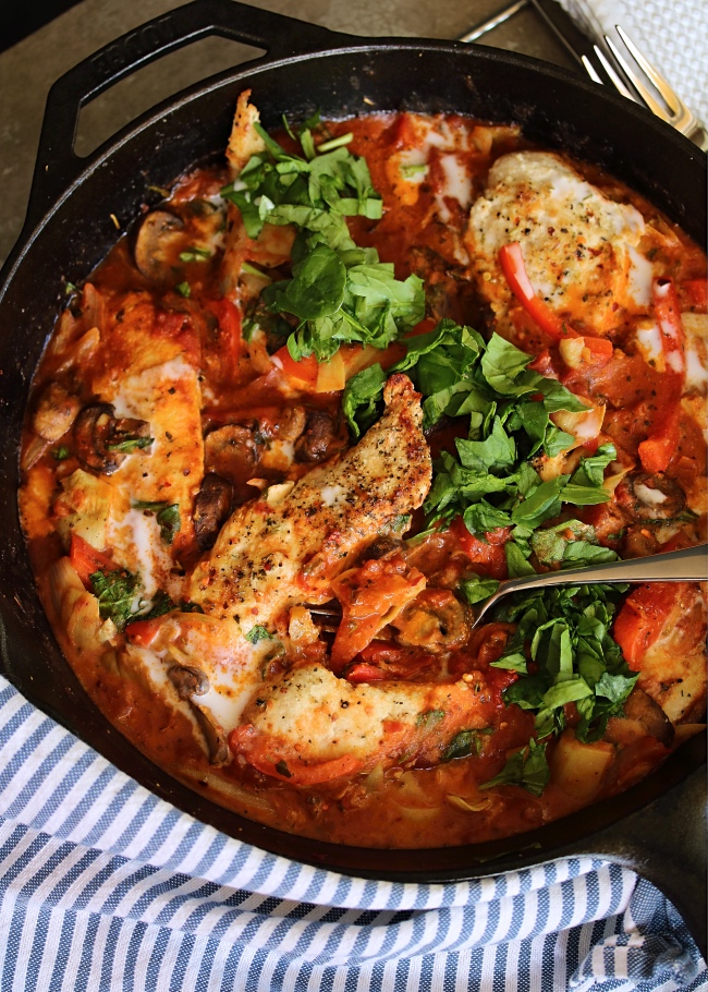 McCormick Recipe Inspirations Chicken Cacciatore