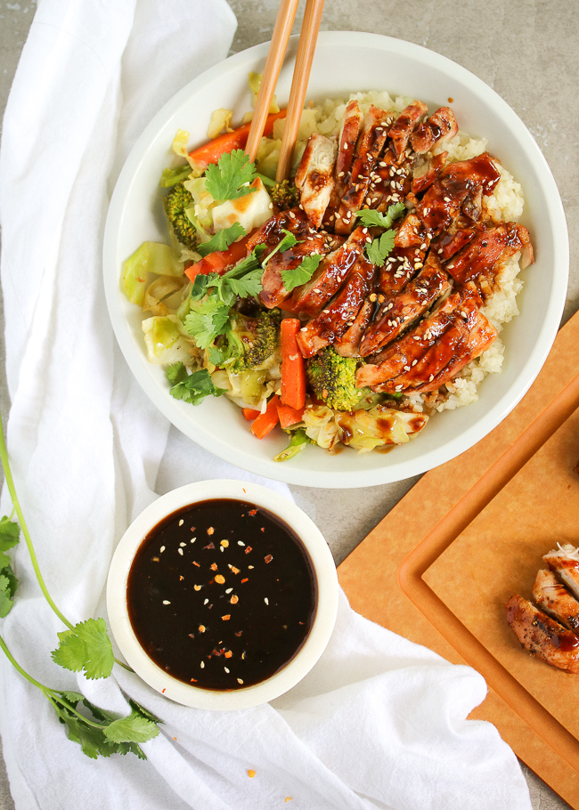 Teriyaki Chicken Bento Bowl – Jess's Underground Kitchen