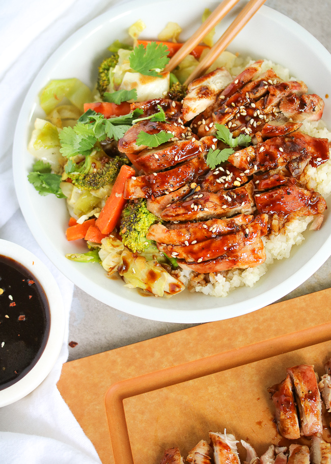 Teriyaki Chicken Bento Bowl – Jess's Underground Kitchen