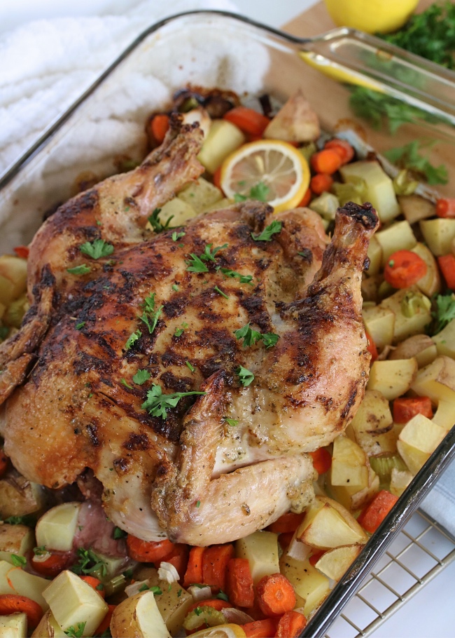 Oven Roasted Whole Chicken (AIP, Paleo, Keto, Whole30) - Allianna's Kitchen