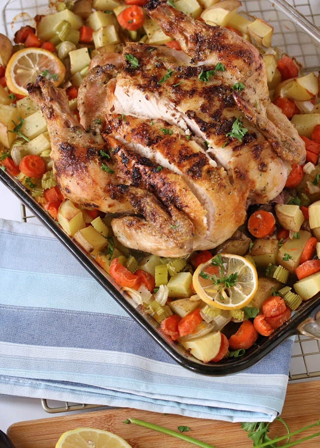 Oven Roasted Whole Chicken (AIP, Paleo, Keto, Whole30) - Allianna's Kitchen