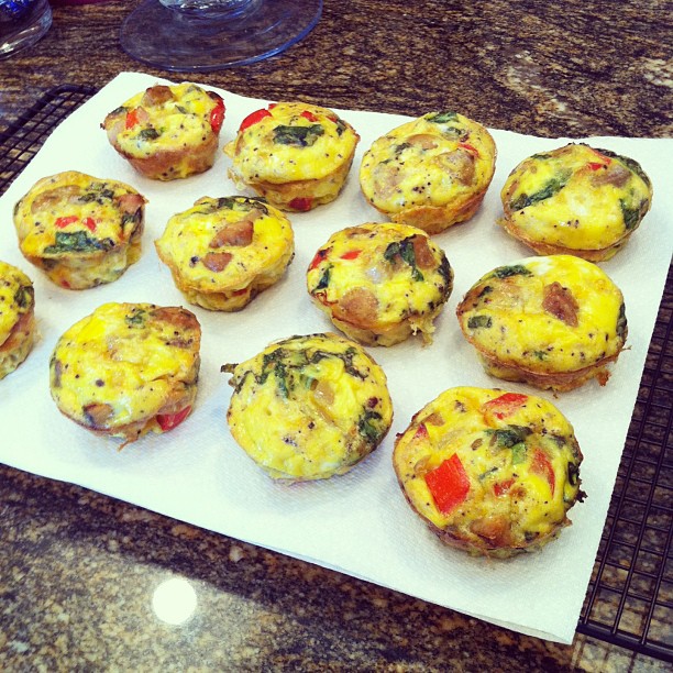 Italian Style Omelet Muffins (Paleo) – Just Jessie B