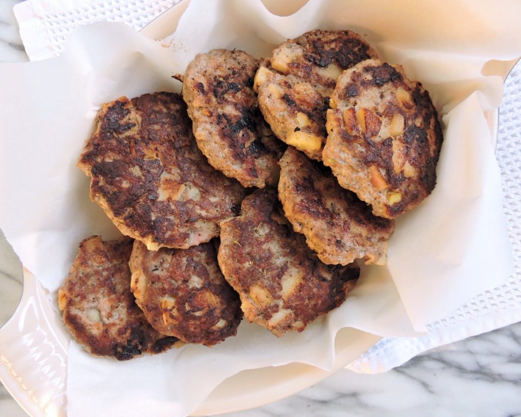 Apple Spice Sausage Patties – Just Jessie B