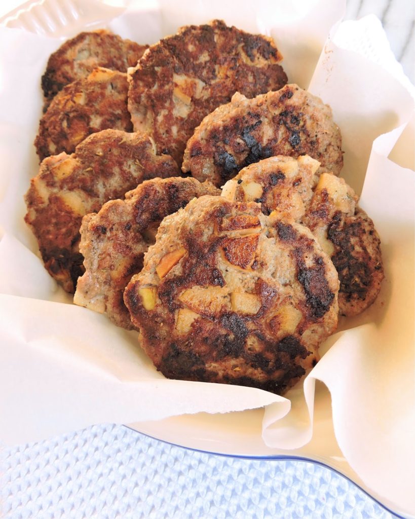 Apple Spice Sausage Patties – Just Jessie B