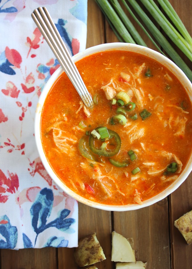 Buff Chowder Buffalo Chicken Chowder | PALEO, Whole30 – Just Jessie B