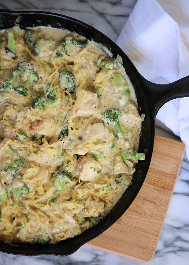 Paleo Chicken Alfredo Pasta | PALEO, Keto, Whole30 – Just Jessie B