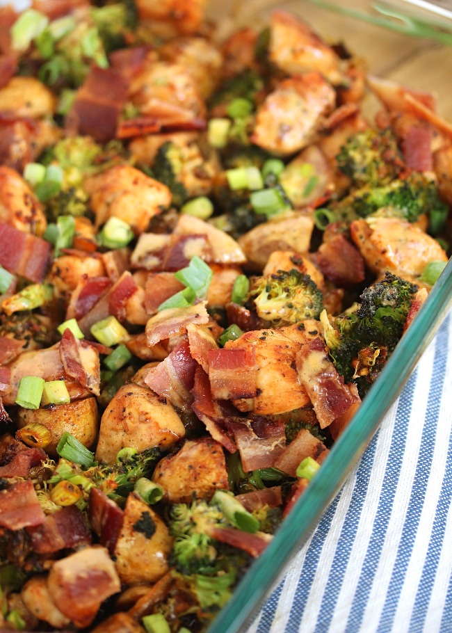 Loaded Chicken & Potato Casserole PALEO, Whole30 Just Jessie B