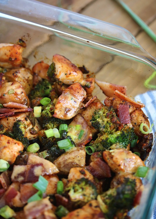 Loaded Chicken & Potato Casserole PALEO, Whole30 Just Jessie B