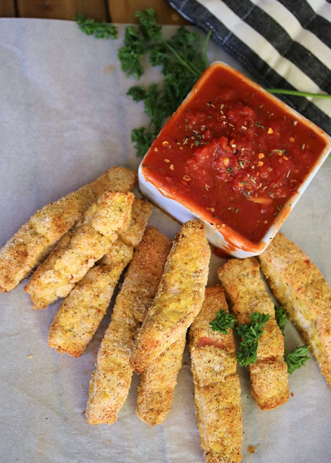 Crispy Baked Salmon Fish Sticks PALEO, Whole30 Just Jessie B