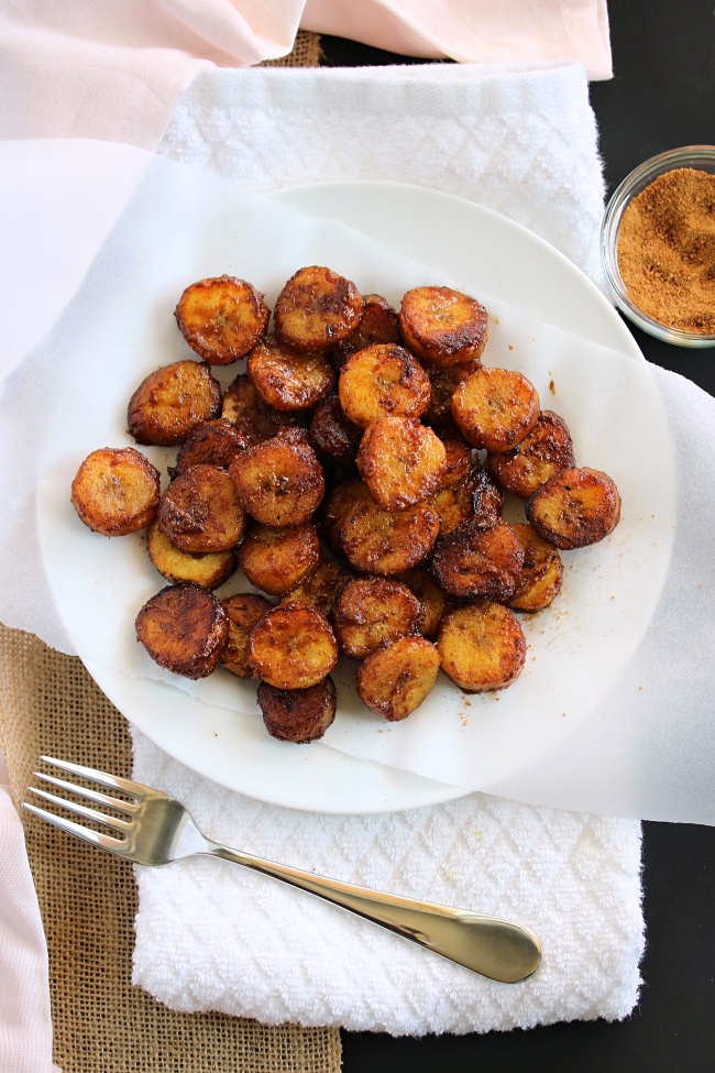 Caramelized Cinnamon Sugar Plantains | PALEO – Just Jessie B