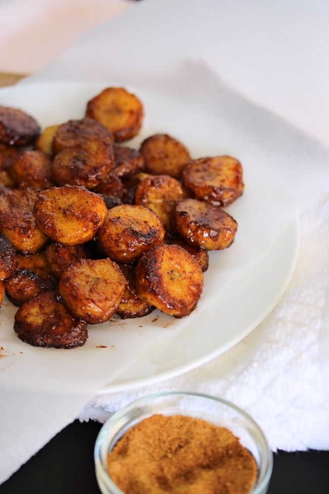 Caramelized Cinnamon Sugar Plantains PALEO Just Jessie B