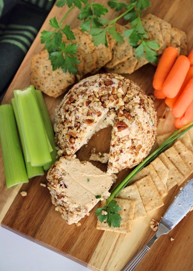 Dairy Free Cheese Ball | PALEO, Whole30, Keto – Just Jessie B