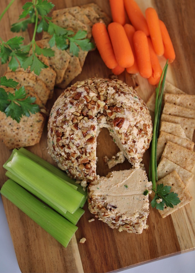 Dairy Free Cheese Ball PALEO, Whole30, Keto Just Jessie B