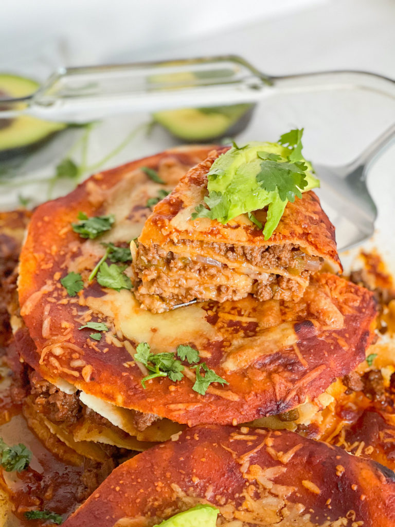 Beef Enchilada Stacks | GF, Keto, Low Carb – Just Jessie B