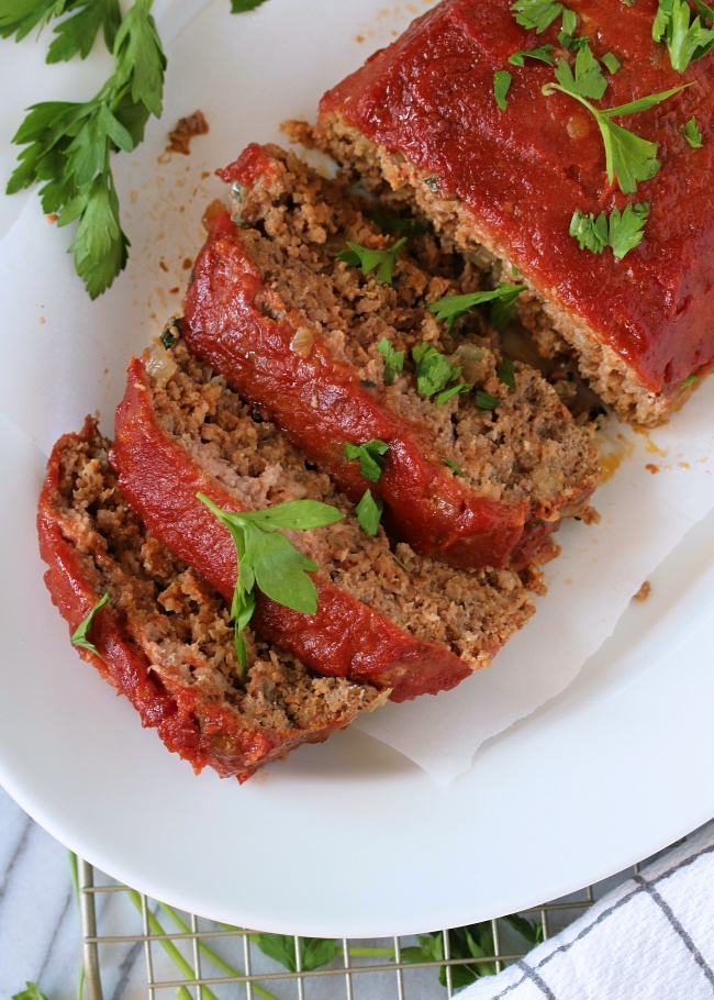 Italian Style Meatloaf PALEO, Whole30 Just Jessie B